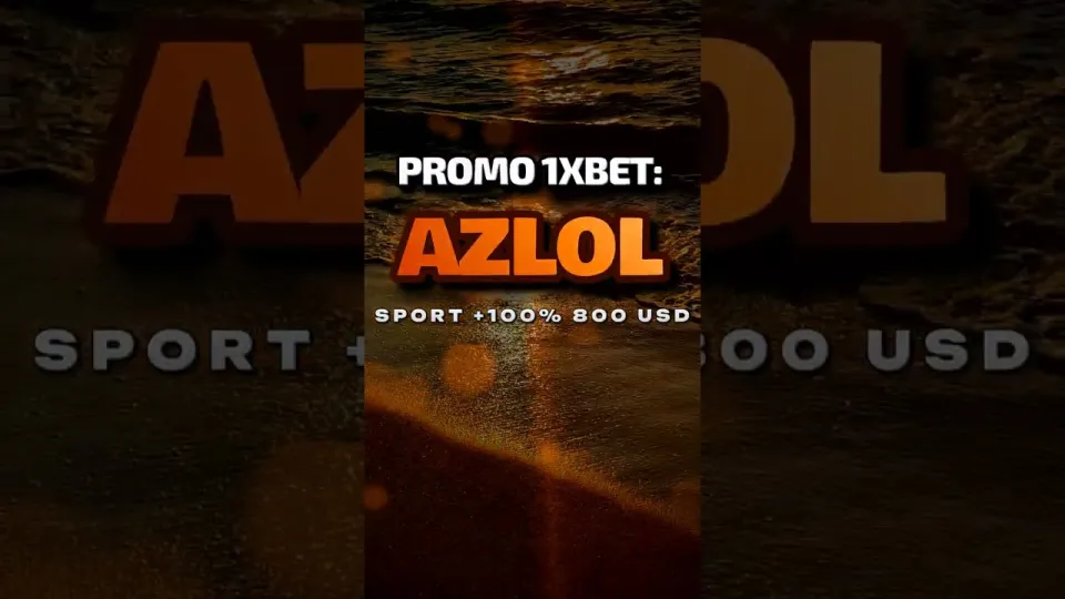 Promokode 1xBet AZLOL unlocks a 100% first deposit bonus up to $800 when you type it in the right field